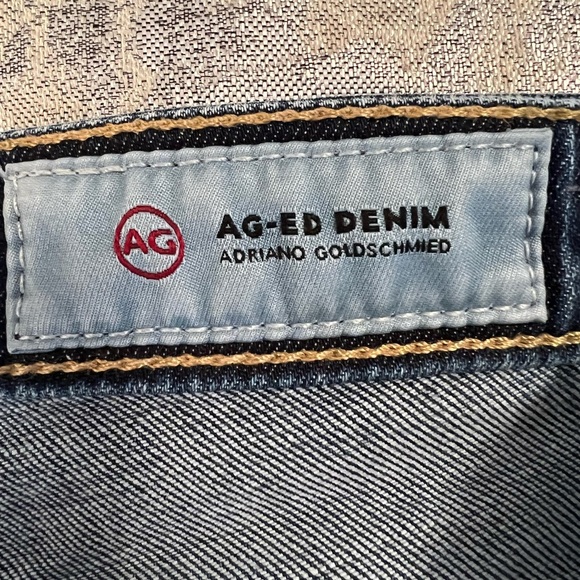 AG The Legging Ankle Patchwork Jeans - Picture 10 of 14